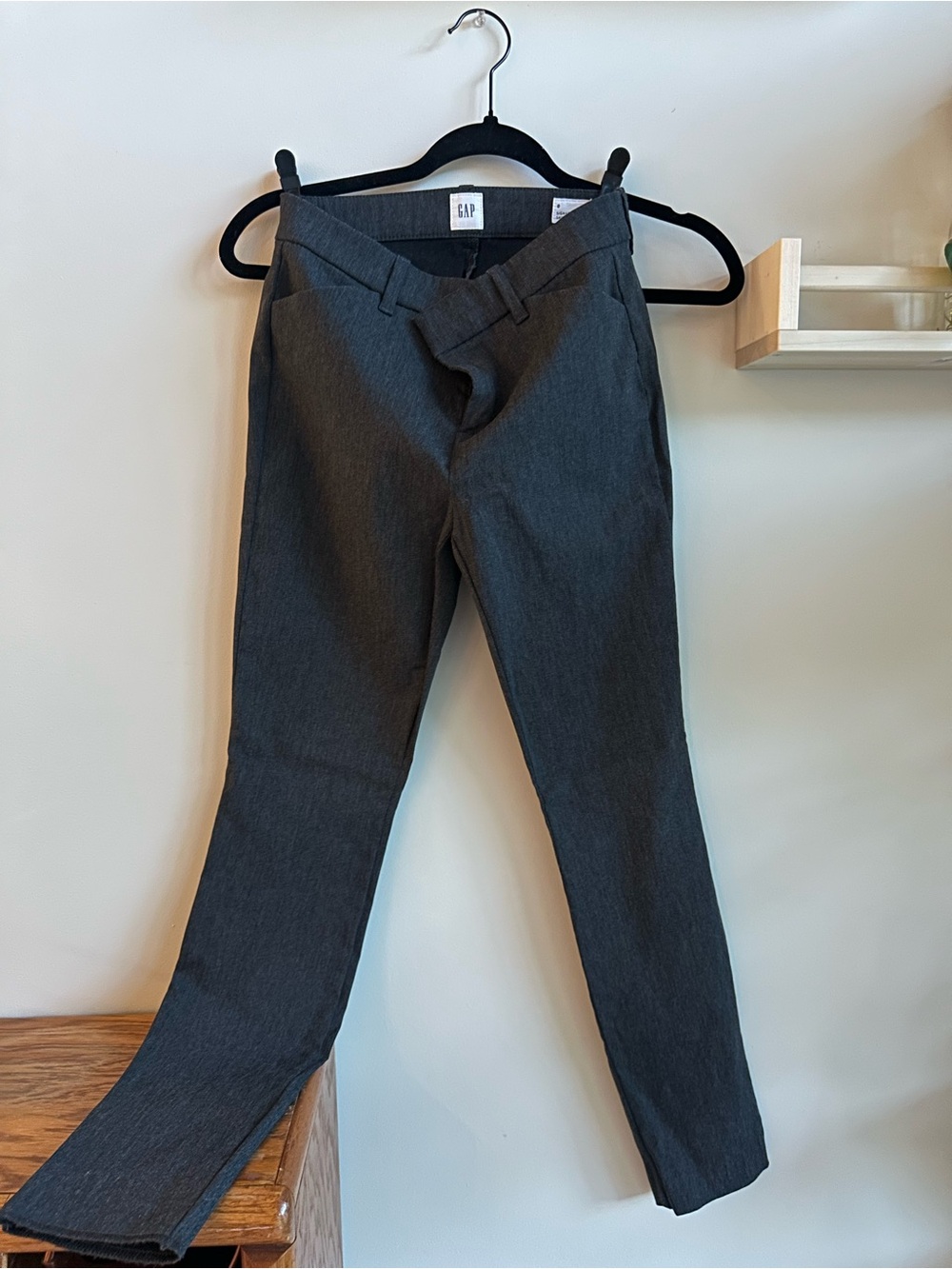 GAP Men's Dark Gray Dress Pants